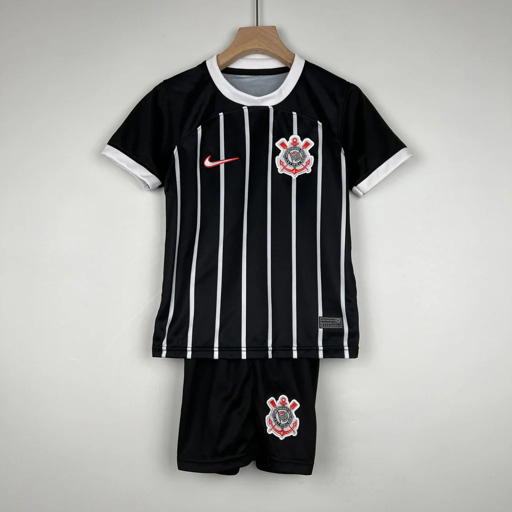 Kit Infantil Timão II 23/26 com Nome e Número Grátis