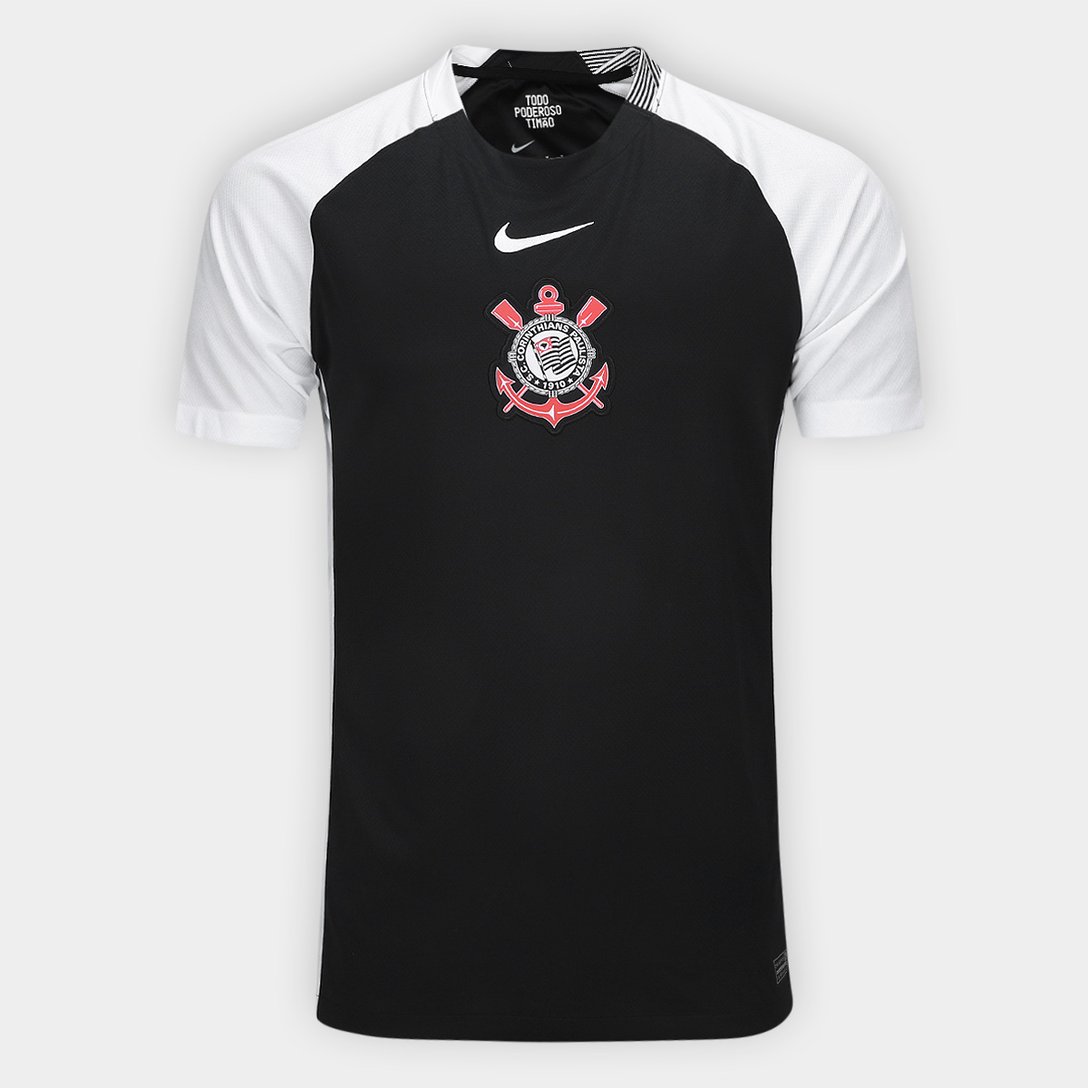 Camisa Timão Reserva 25/26 com Nome e Número Grátis
