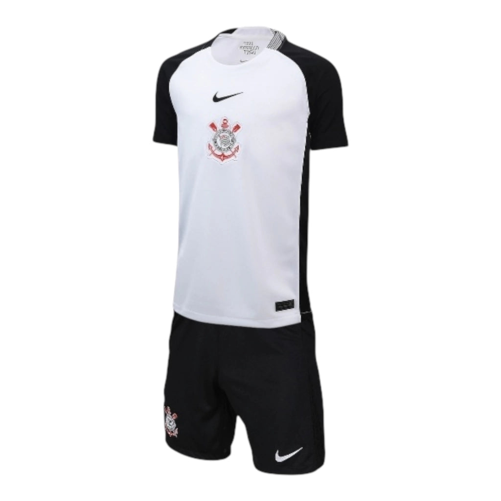 Kit Infantil Timão I 25/26 com Nome e Número Grátis