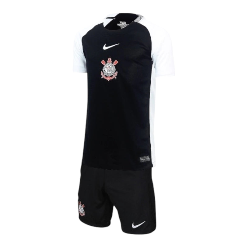 Kit Infantil Timão II 25/26 com Nome e Número Grátis